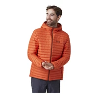 Helly Hansen Men's Sirdal Midlayer Jacket, Lightweight, Insulated Synthetic, Hooded