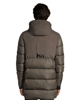 Helly Hansen Men's Active Puffer Winter Jacket, Long, Insulated Synthetic, Hooded