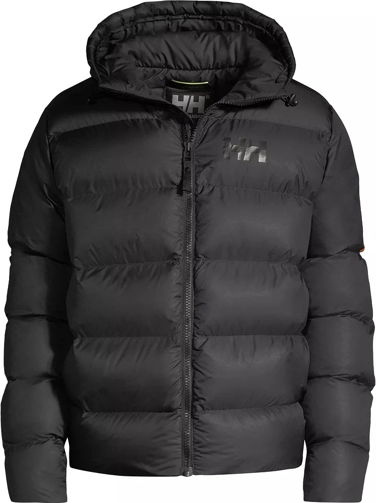 Helly Hansen Men's Active Puffer Winter Jacket, Short, Insulated Synthetic, Hooded