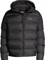 Helly Hansen Men's Active Puffer Winter Jacket, Short, Insulated Synthetic, Hooded