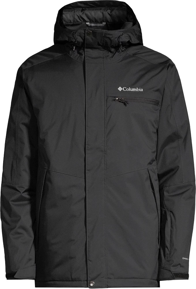 Columbia Men's Valley Point Winter Ski Jacket, Insulated, Hooded, Waterproof