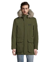 Helly Hansen Men's Reine Winter Parka/Jacket, Long, Insulated Synthetic, Hooded, Waterproof