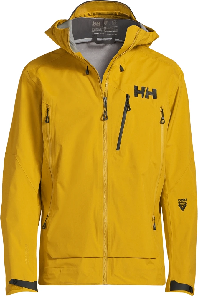 Helly Hansen Men's Odin 9 Worlds 2.0 Hooded Rain Jacket, Waterproof, Windbreaker, Shell