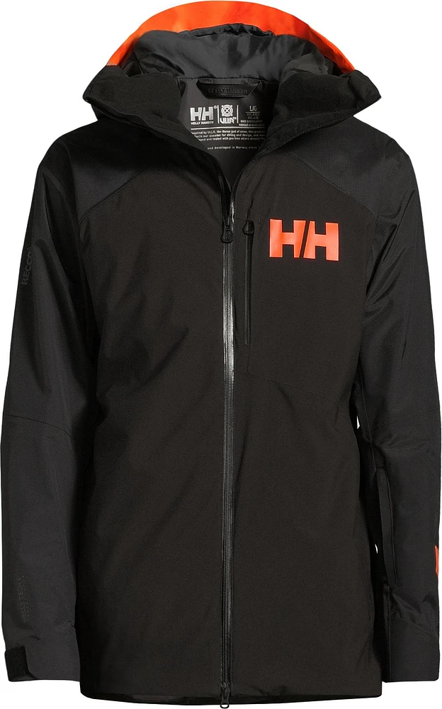 Helly Hansen Men's Powdreamer Winter Ski Jacket, Insulated, Hooded, Waterproof, Breathable