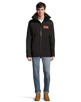 Helly Hansen Men's Powdreamer Winter Ski Jacket, Insulated, Hooded, Waterproof, Breathable