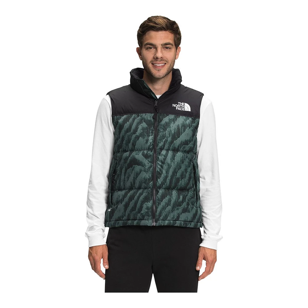 The North Face Men's Nuptse Printed Down Vest