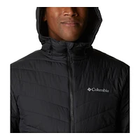 Columbia Men's Eddie Gorge Midlayer Jacket, Insulated Synthetic, Hooded, Water Resistant