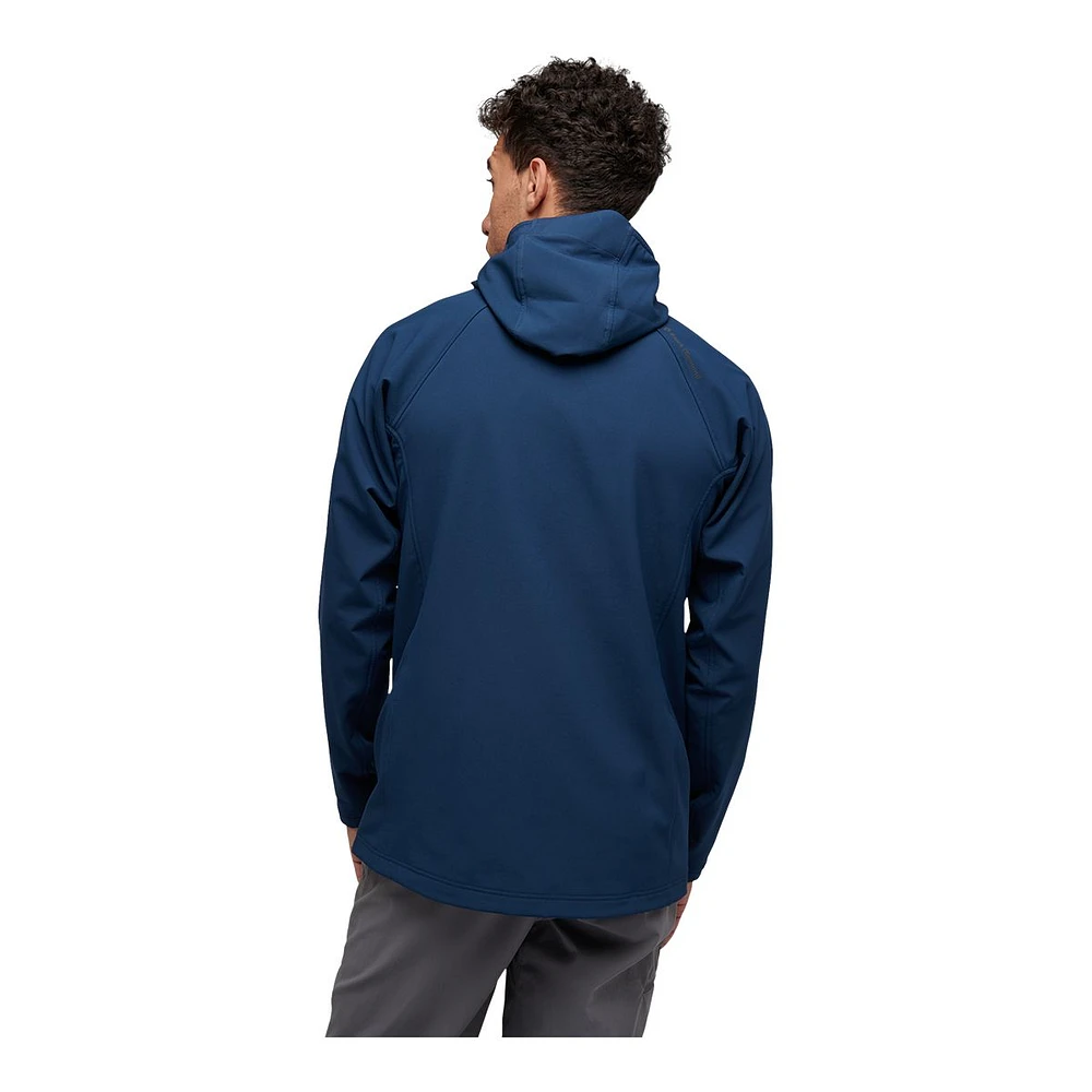 Black Diamond Men's Element Hooded Warm Water-Resistant Softshell