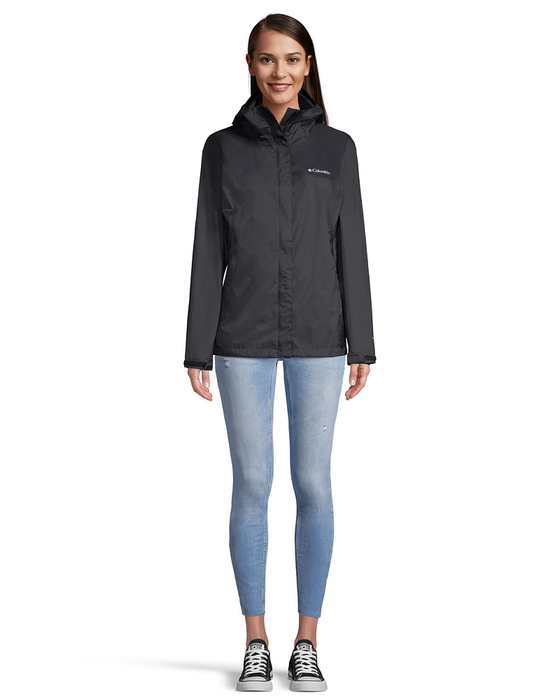 Columbia Women's Arcadia II Omni-TECH™ Waterproof-Breathable Hooded Packable Rain Jacket