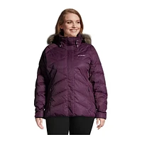 Columbia Women's Lay'D'Down Omni-Heat Plus Winter Ski Jacket, Insulated, Hooded