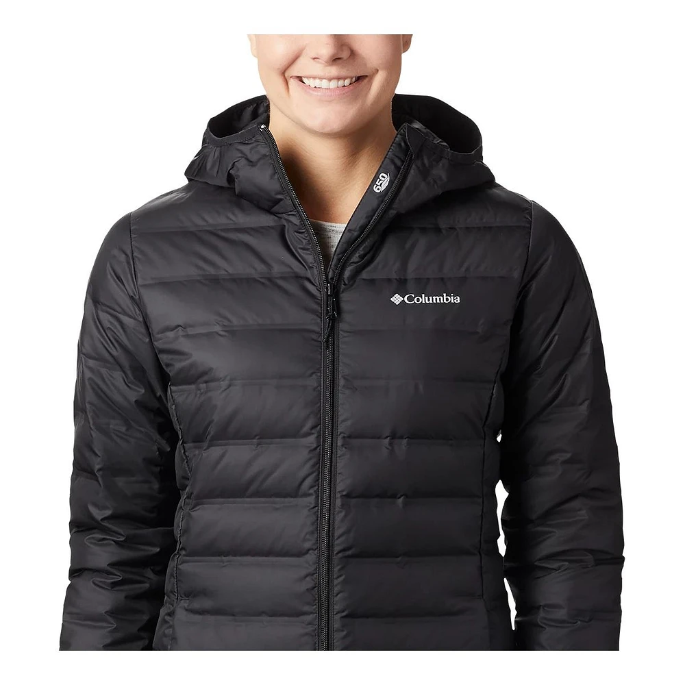 Columbia Women's Lake 22 Long Winter Jacket, Long, Insulated, Hooded, Water Resistant