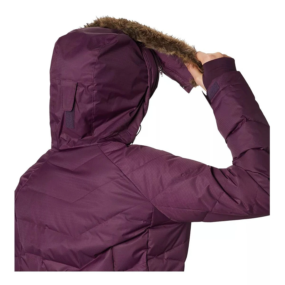 Columbia Women's Lay'D'Down Omni-HEAT™ Winter Parka/Jacket, Long, Insulated, Hooded, Waterproof