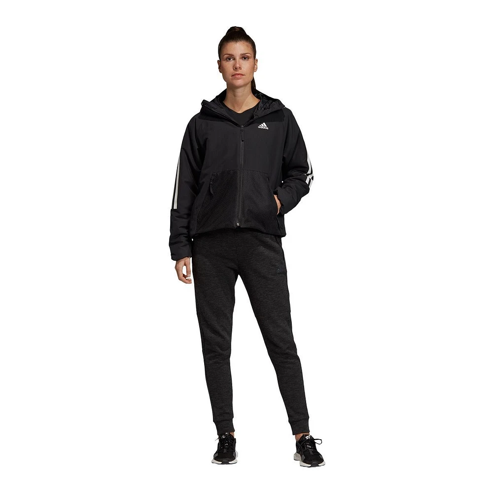 adidas Women's BTS 3-Stripes Hooded Jacket