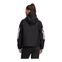 adidas Women's BTS 3-Stripes Hooded Jacket