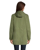 Woods Women's Monolith 2L Mid-Length Hooded Rain Jacket, Waterproof, Breathable, Shell