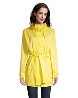 Columbia Women's Pardon My Trench Rain Jacket, Waterproof, Hooded, Breathable, Long