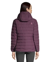 Woods Women's Bennington Midlayer Puffer Jacket, Lightweight, Insulated Down, Hooded