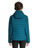 Woods Women's Bennington Midlayer Puffer Jacket, Lightweight, Insulated Down, Hooded