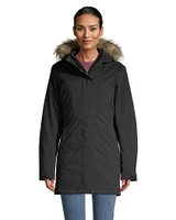 Woods Women's Smythe Stretch Winter Parka/Jacket, Long, Insulated Down, Hooded, Waterproof