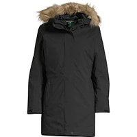 Woods Women's Smythe Stretch Winter Parka/Jacket, Long, Insulated Down, Hooded, Waterproof