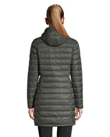 McKINLEY Women's Wells Long Winter Jacket, Long, Insulated Synthetic, Hooded, Breathable