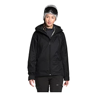 The North Face Women's Clementine Triclimate® Liner and Shell Winter Ski Jacket, Insulated, Hooded