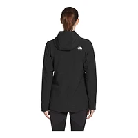 The North Face Women's Shelbe Raschel Water-Resistant Fleece-Lined Hooded Jacket