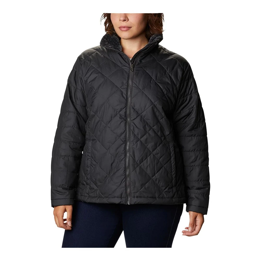 Columbia Women's Mount Erie Interchange Liner and Shell Winter Jacket, Insulated, Hooded