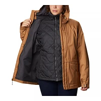 Columbia Women's Mount Erie Interchange Liner and Shell Winter Jacket, Insulated, Hooded