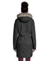 Columbia Women's Suttle Mountain Long Winter Jacket, Long, Insulated Synthetic, Hooded