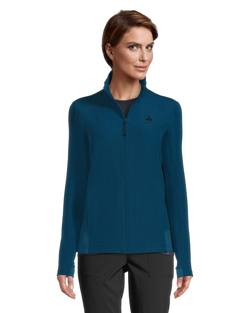 Woods Women's Harris Hybrid Tech Fleece Jacket