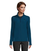 Woods Women's Harris Hybrid Tech Fleece Jacket