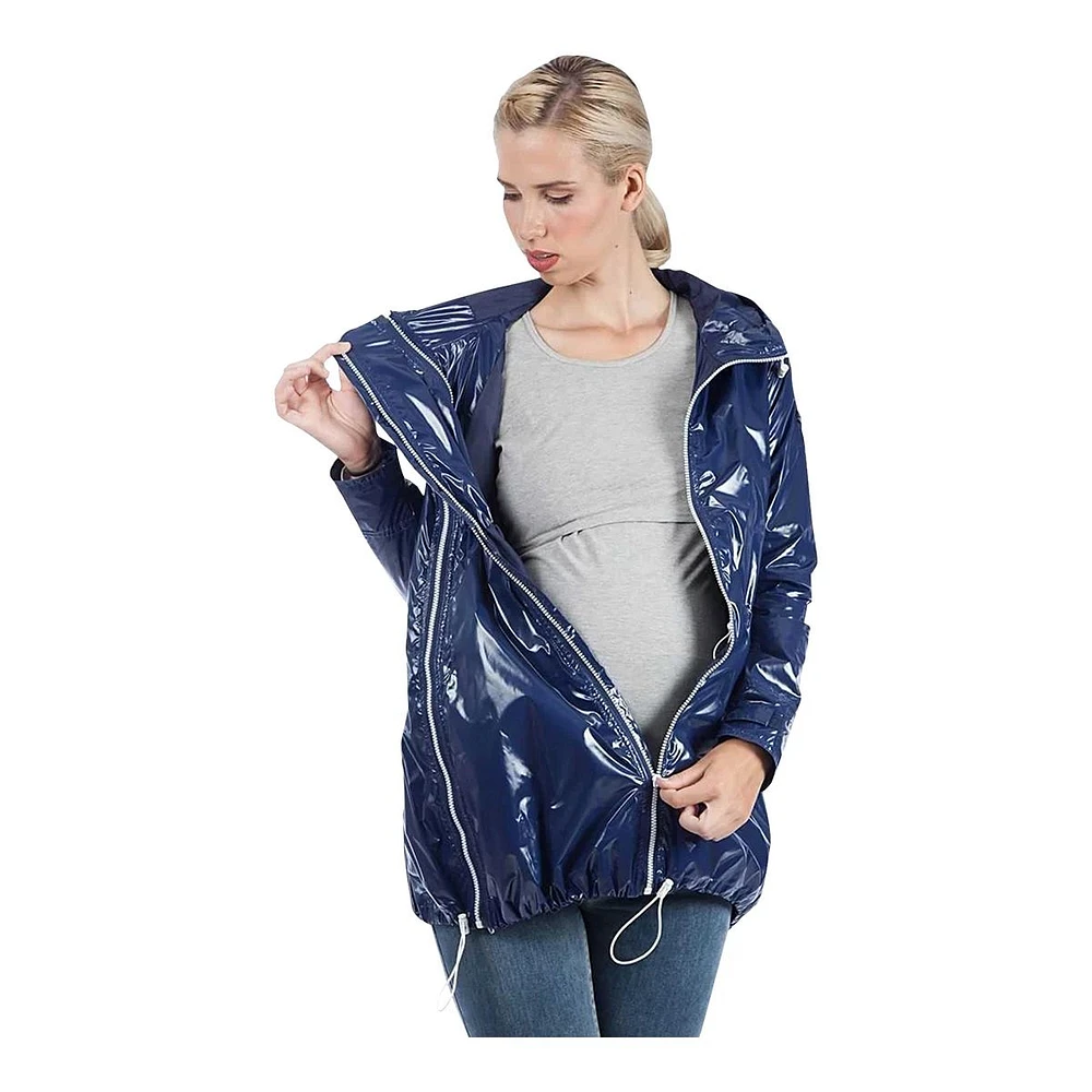 Modern Eternity Women's Maternity Kate Waterproof Rain Jacket