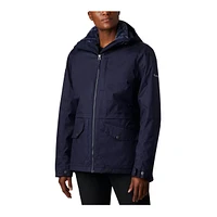 Columbia Women's Mount Erie Interchange Liner and Shell Winter Jacket, Insulated, Hooded