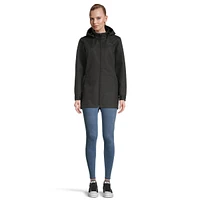 Woods Women's OSSA Mid-Length Breathable Water-Resistant Hooded Jacket