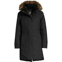 Ripzone Women's Clearwater Winter Parka/Jacket, Long, Insulated Synthetic, Hooded