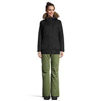 Ripzone Women's Lyton Winter Ski Jacket, Insulated, Hooded, Waterproof