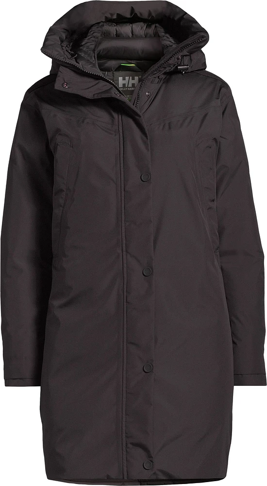 Helly Hansen Women's Bouvet Winter Parka/Jacket, Long, Insulated, Hooded, Water Resistant