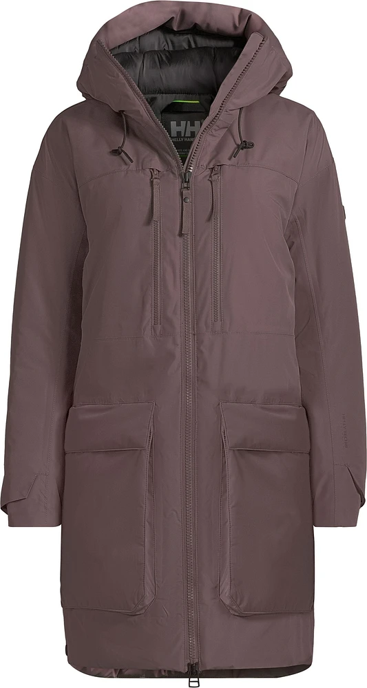 Helly Hansen Women's Maude Winter Parka/Jacket, Long, Insulated Synthetic, Water Repellent