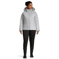 Columbia Women's Lay'D'Down Omni-Heat Plus Winter Ski Jacket, Insulated, Hooded