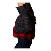 Columbia Women's Leadbetter Point Winter Jacket, Long, Insulated Synthetic, Water Resistant