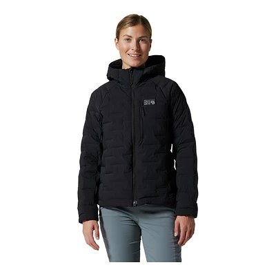 Mountain Hardwear Women's Strechdown Midlayer Jacket, Insulated, Hooded