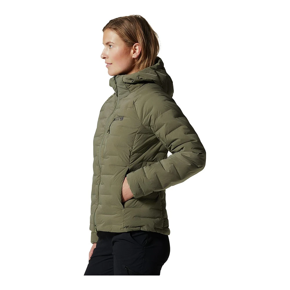 Mountain Hardwear Women's Strechdown Midlayer Jacket, Insulated, Hooded