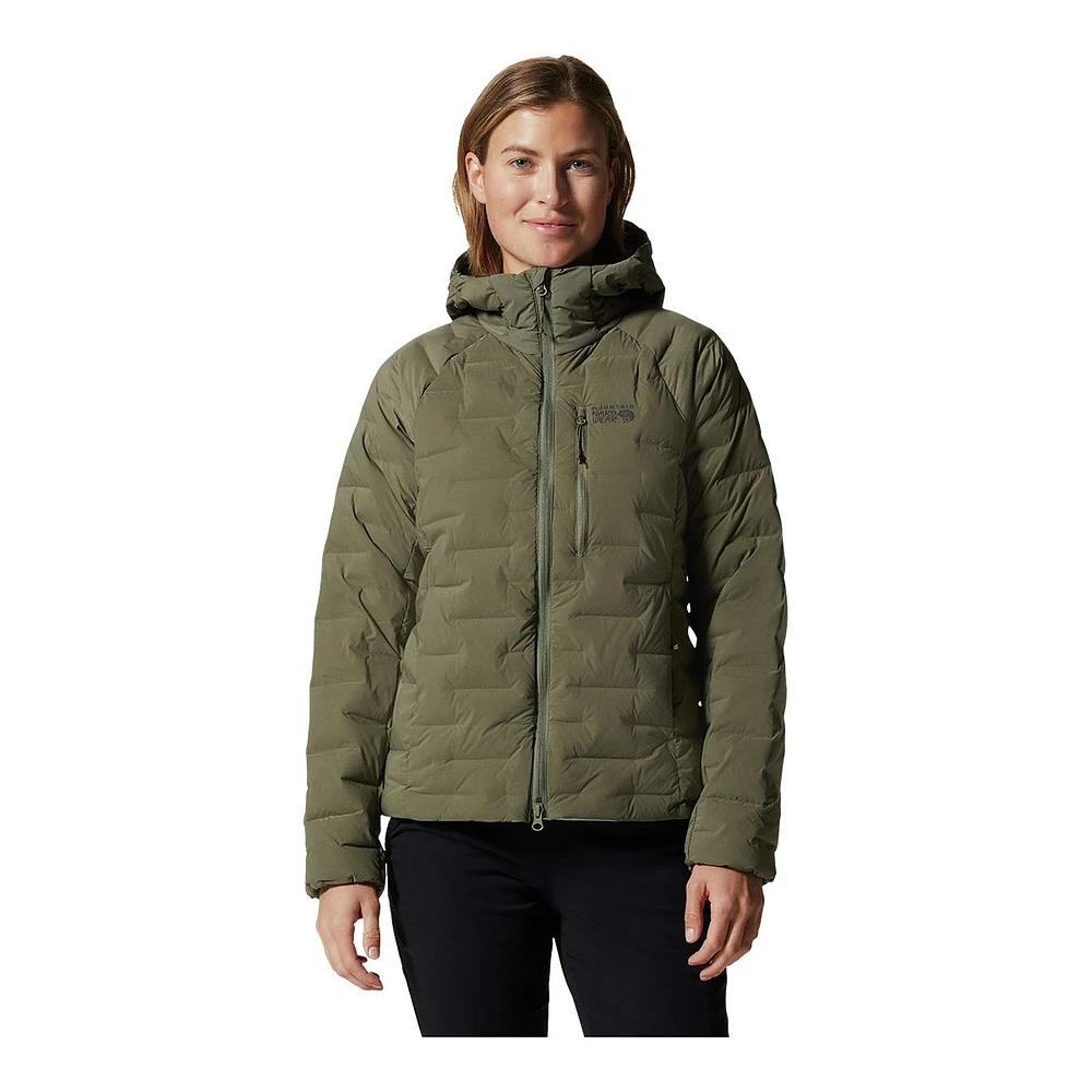 Mountain Hardwear Women's Strechdown Midlayer Jacket, Insulated, Hooded