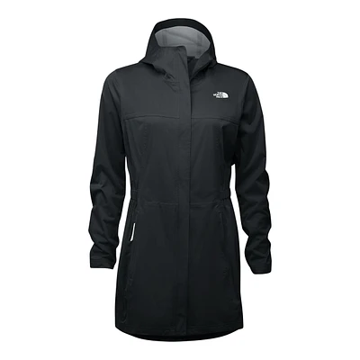 The North Face Women's Allproof Stretch Hooded Rain Jacket, Waterproof, Breathable