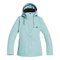 Roxy Women's Billie Winter Ski Jacket, Insulated, Hooded, Water Resistant