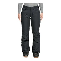 Roxy Women's Backyard Snow Pants, Insulated, Ski, Winter