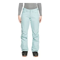 Roxy Women's Backyard Snow Pants, Insulated, Ski, Winter