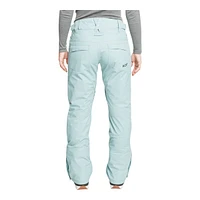 Roxy Women's Backyard Snow Pants, Insulated, Ski, Winter