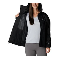 Columbia Women's Hikebound Omni-Tech Hooded Waterproof Rain Jacket